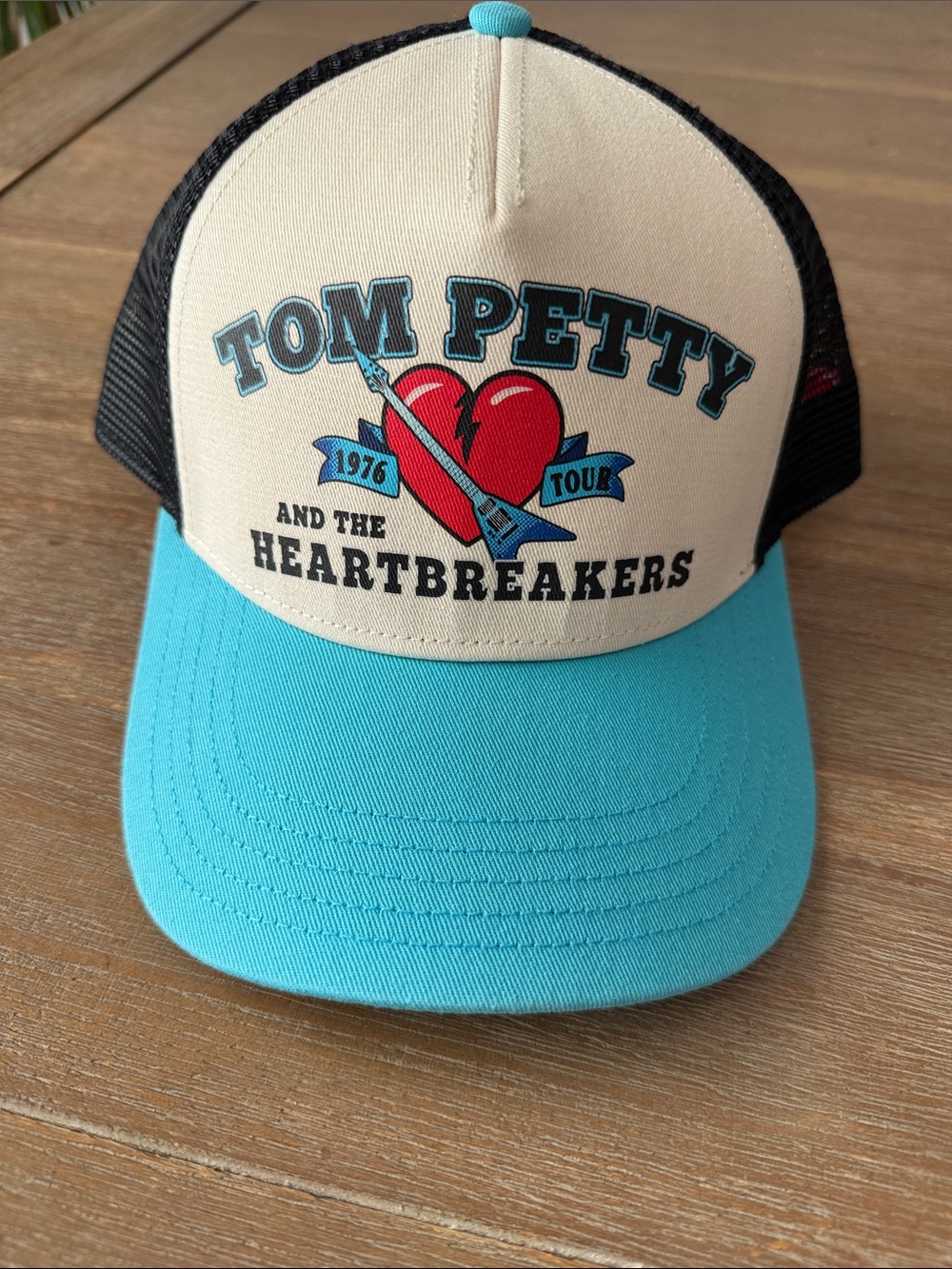 Tom Petty & The Heartbreakers 1976 Tour Trucker Hat NWT